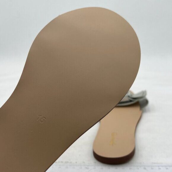 XYD Silver Cute Low Heel Bows Slippers Slide Sandals Slip On Clogs Mules Open To - Picture 5 of 7